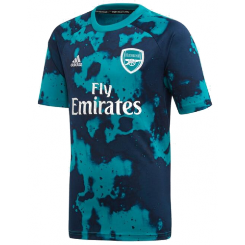 19-20 Arsenal Training Jersey Shirt Blue